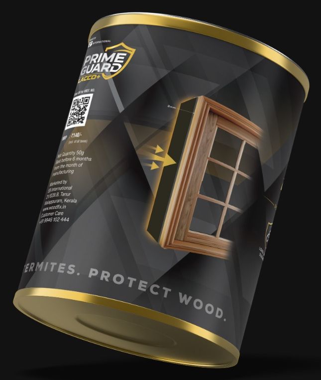 Side of the tin showing the moisture-barrier diagram and statutory details